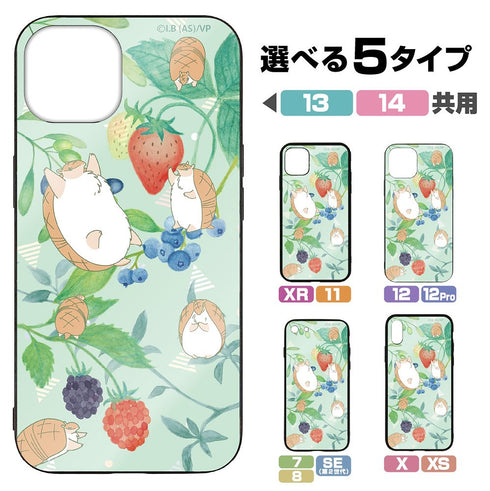 『吸血鬼すぐ死ぬ』ジョンと木の実 強化ガラスiPhoneケース【202406再販】